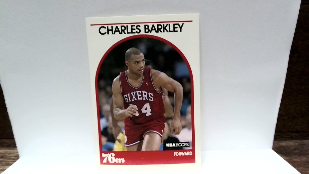 1989 NBA Hoops Charles Barkley Card (1 of 2)