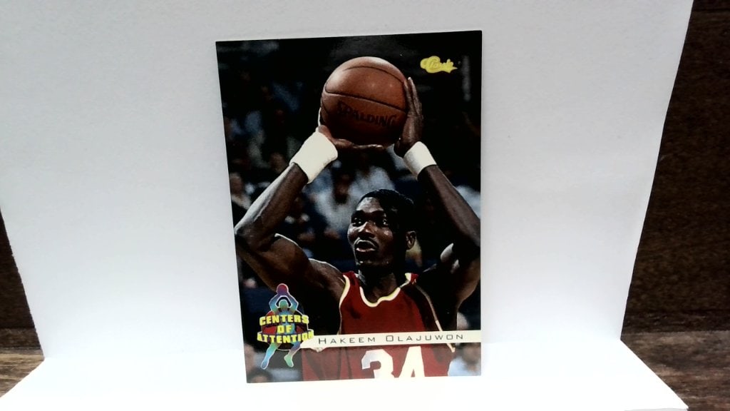 Vtg 1994 Classic Hakeem Olajuwon Card (1 of 2)