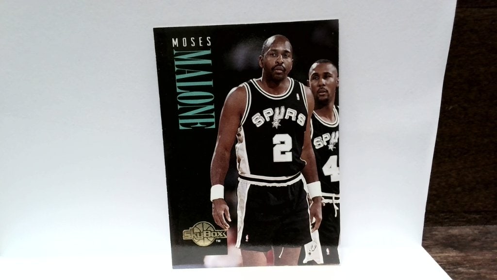 Vtg 1994 Moses Malone SkyBox Card No 283 (1 of 2)