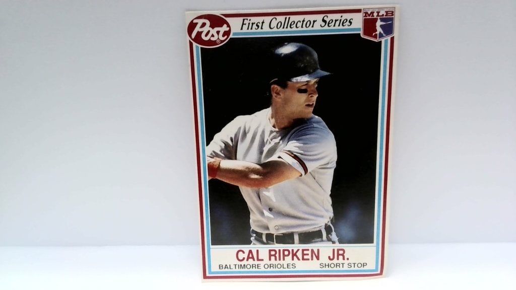 Vtg Cal Ripken Jr. Post Baseball Card (1 of 2)