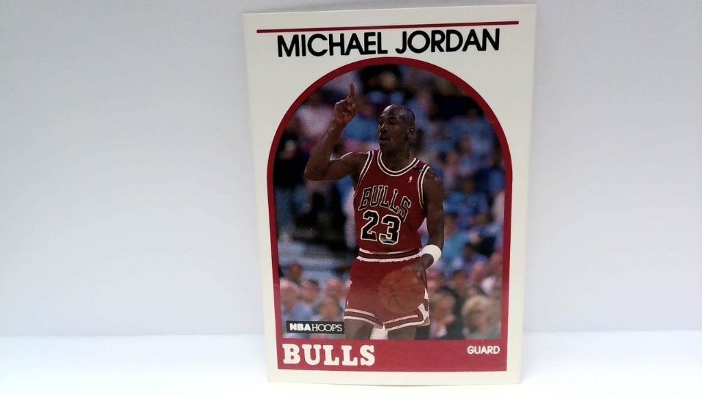 Vtg 1989 Michael Jordan NBA Hoops Card No 200: Vtg 1989 Michael Jordan NBA Hoops Card, No 200, Chicago Bulls.