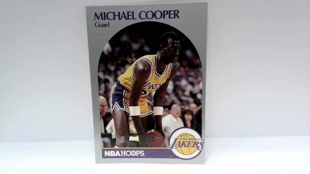 Vtg 1990 Michael Cooper NBA Hoops Card (1 of 2)