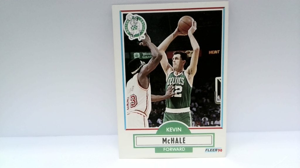 Vtg 1990 Kevin McHale Fleer Card: Vtg 1990 Kevin McHale Fleer Basketball Card, No 12, Boston Celtics.