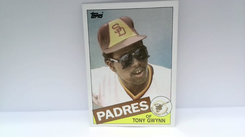 Vtg 1985 Topps Tony Gwynn Baseball Card (1 of 2)