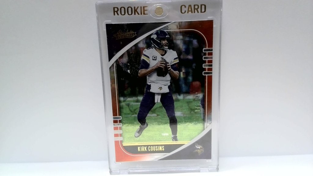 2020 Panini Absolute Kirk Cousins #045/149: 2020 Panini Absolute Football Kirk Cousins, Minnesota Vikings, Serial Numbered 045/149, In Protective Case.