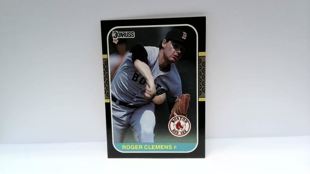 Vtg 1987 Roger Clemens Donruss Card No 276 (1 of 2)