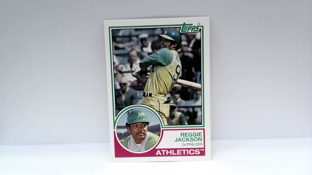 Vtg Reggie Jackson Topps Card No 227 (1 of 2)