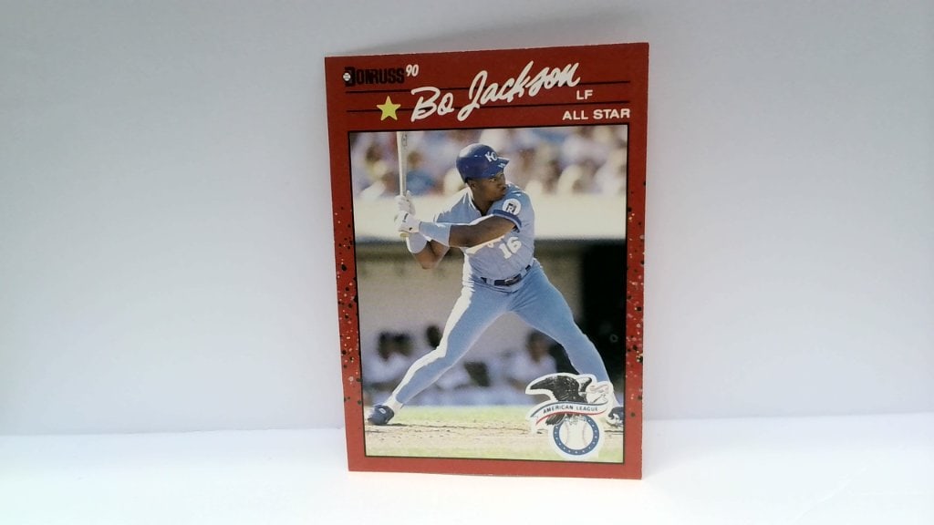 Vtg 1990 Bo Jackson Donruss Card 650 (1 of 2)