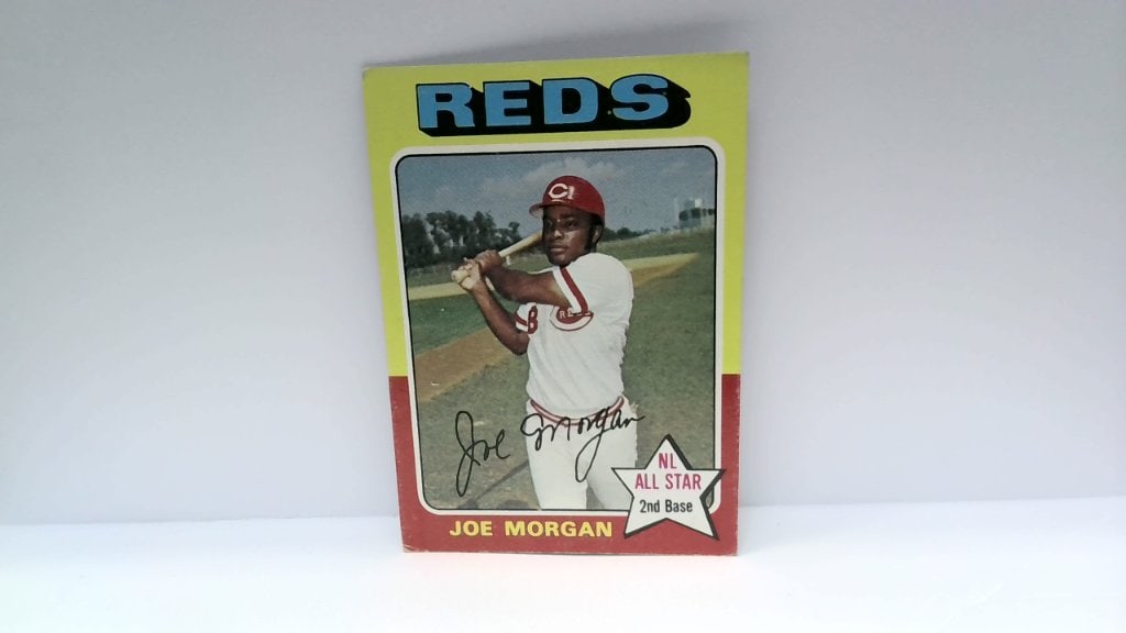 Vtg 1975 Joe Morgan Topps Card (1 of 2)