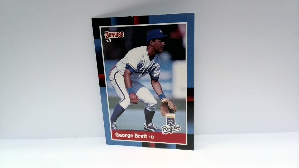 Vtg 1988 Donruss George Brett Baseball Card (1 of 2)
