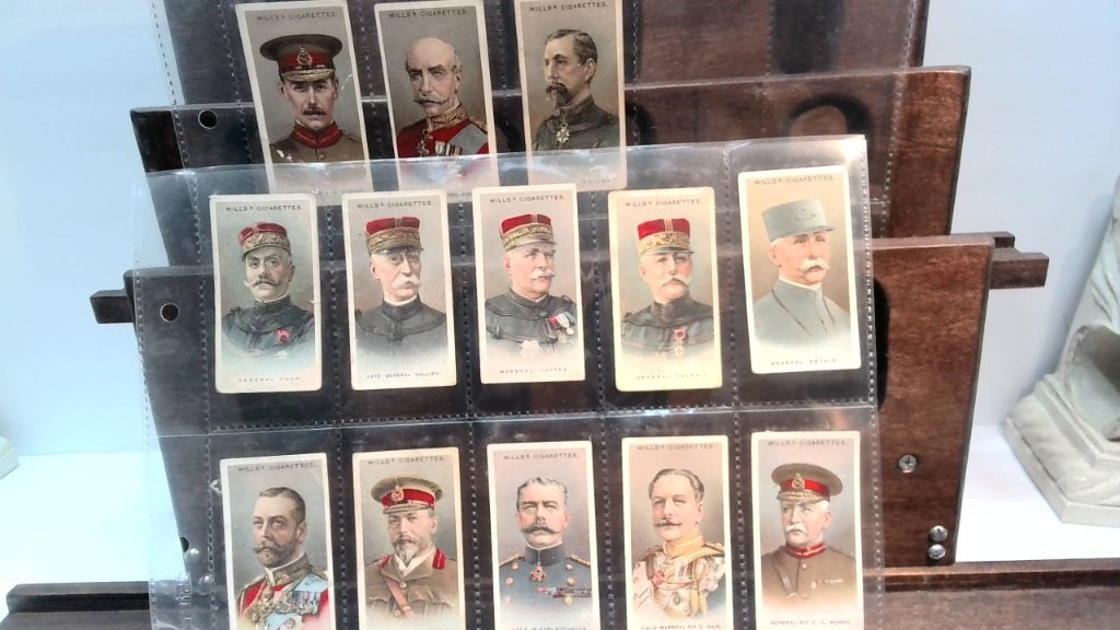 Vtg Wills Allied Army Leaders Cigarette Cards (1 of 3)