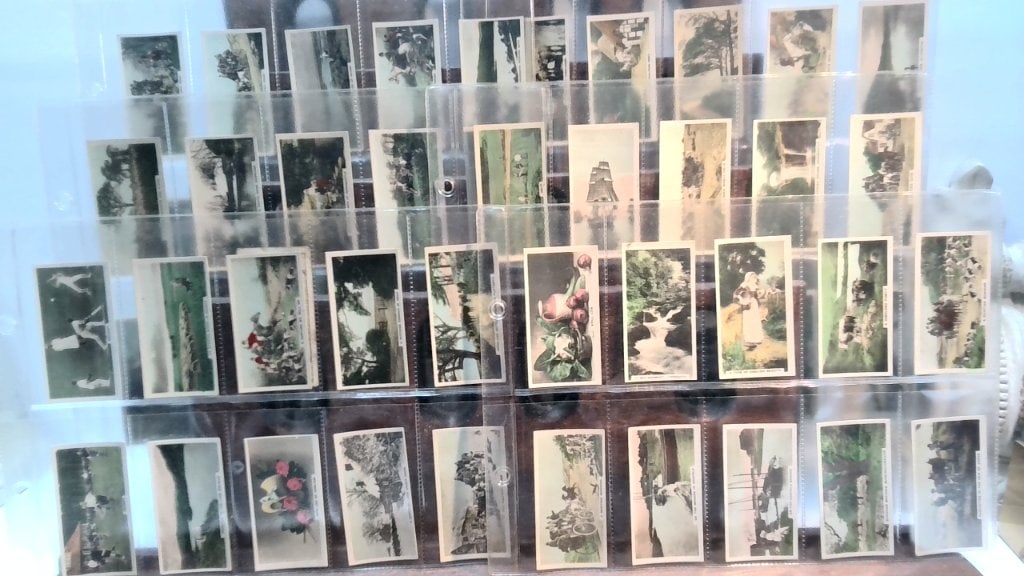 Vtg Cavanders Homeland Series Tobacco Cards (1 of 15)