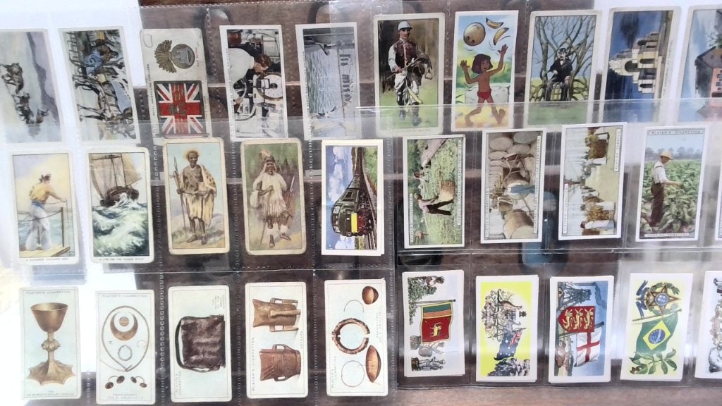 Vtg Tobacco Trade Card Collection (1 of 11)