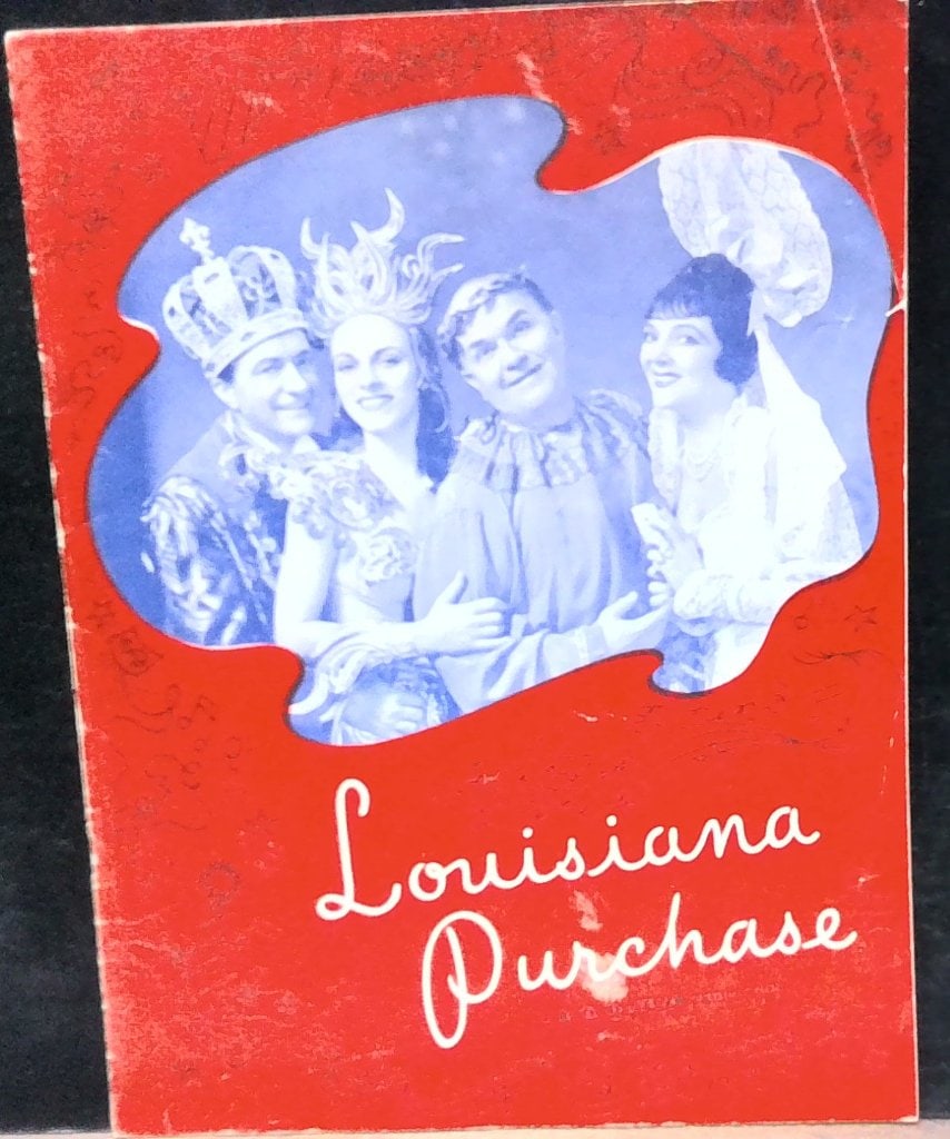 Vtg Louisiana Purchase Broadway Program (1 of 6)