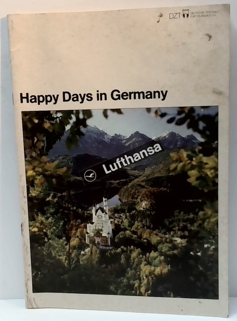 Vtg Happy Days In Germany Lufthansa Brochure (1 of 8)
