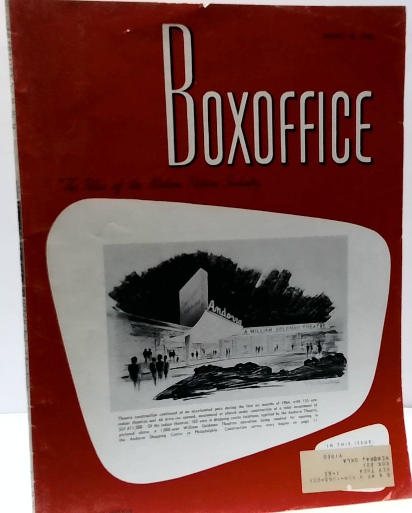 Vtg 1964 Boxoffice Magazine Trade Publication (1 of 15)