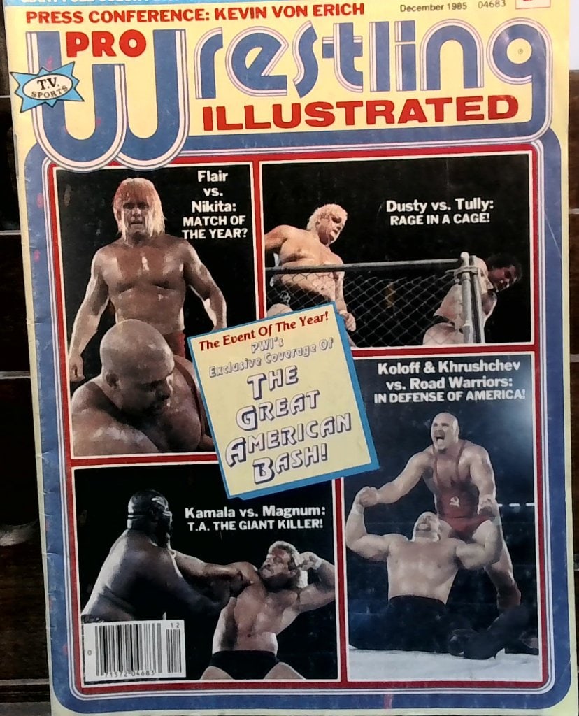 Vtg 1985 Pro Wrestling Illustrated Magazine (1 of 8)