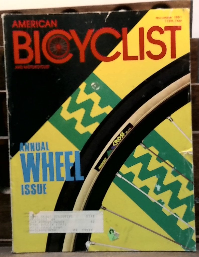 Vtg 1991 American Bicyclist Magazine (1 of 5)