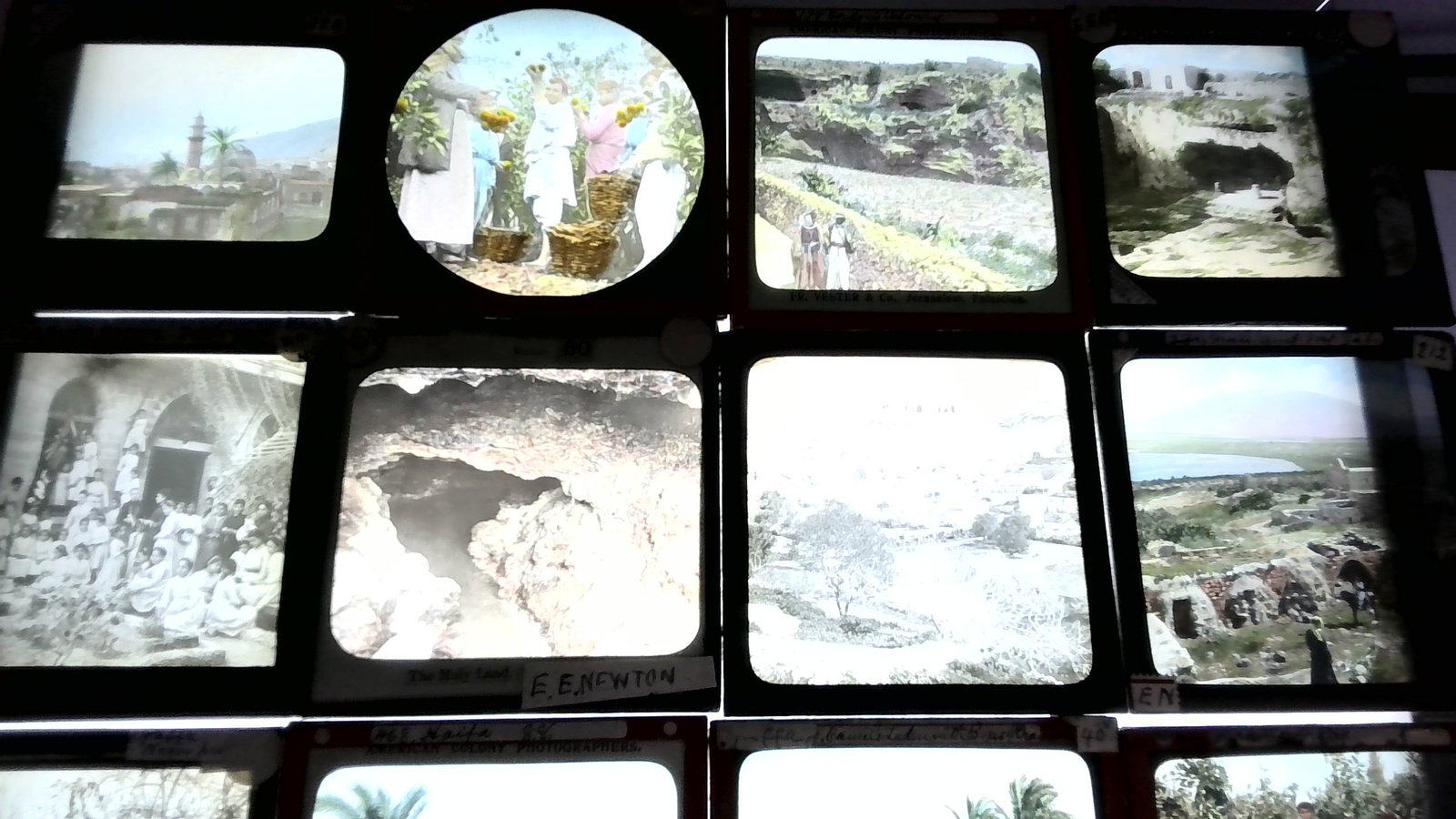 1880s Collection of Magic Lantern Slides Photography 50 Jerusalem Palestine Haffa Holy Lands slides (1 of 6)