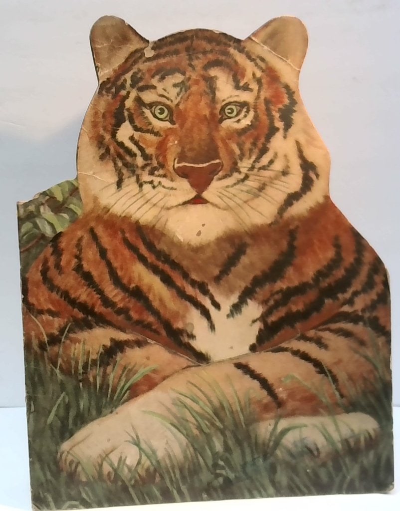 Vtg 1943 Tommy Tiger Die-Cut Children's Book (1 of 9)