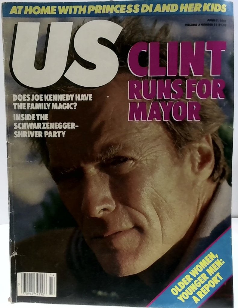 Vtg 1986 US Magazine Clint Eastwood Cover (1 of 7)
