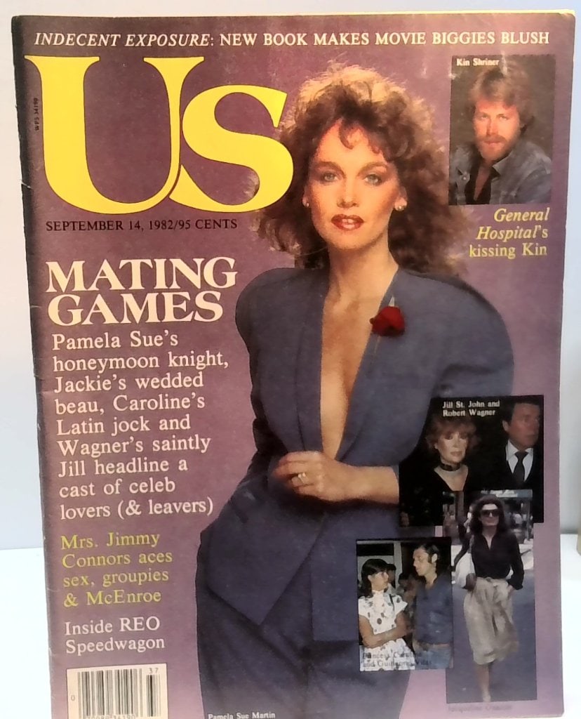 Vtg 1982 Us Magazine September 14: Vtg 1982 Us Magazine, September 14 Issue, Featuring Pamela Sue Martin Cover, Celebrity News, Fashion, Vtg Advertisements.