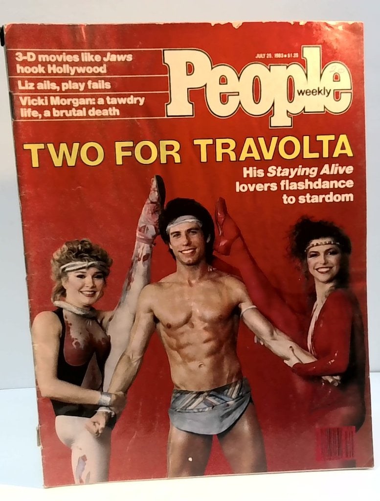 Vtg 1983 People Weekly Magazine John Travolta (1 of 8)