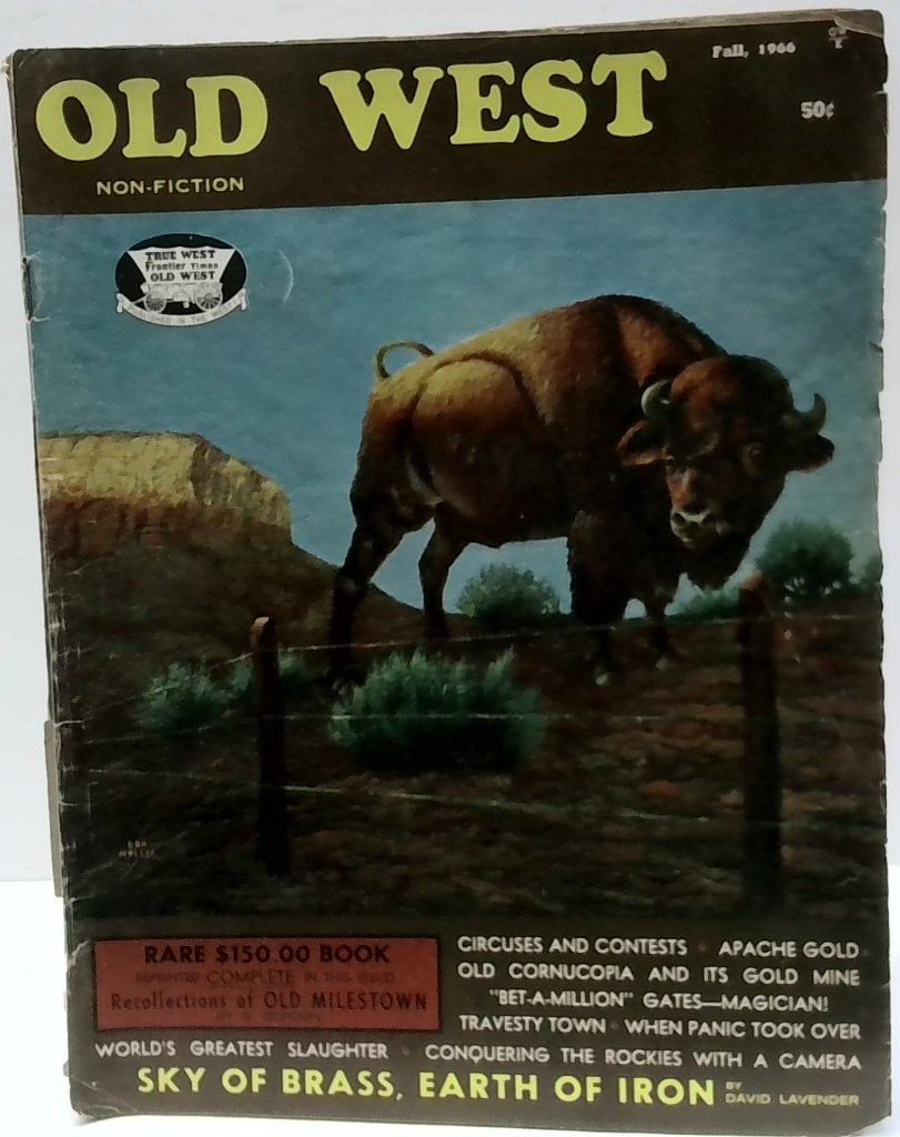 Vtg 1966 Old West Magazine Fall Issue (1 of 7)