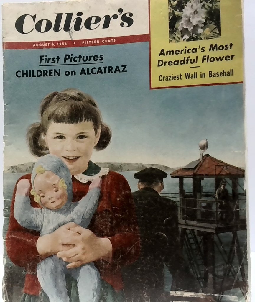 Vtg 1954 Collier's Magazine Alcatraz Issue (1 of 8)
