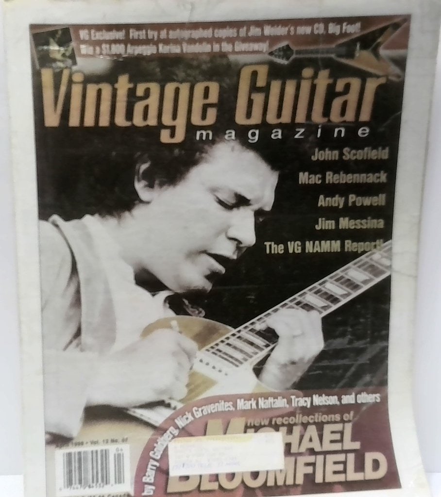 Vtg 1998 Vtg Guitar Magazine Vol 12 No 07 (1 of 12)