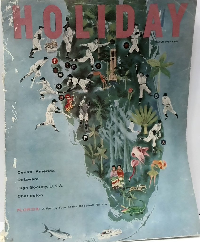 Vtg March 1955 Holiday Magazine (1 of 12)