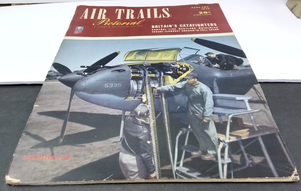 Vtg 1943 Air Trails Pictorial Magazine (1 of 13)