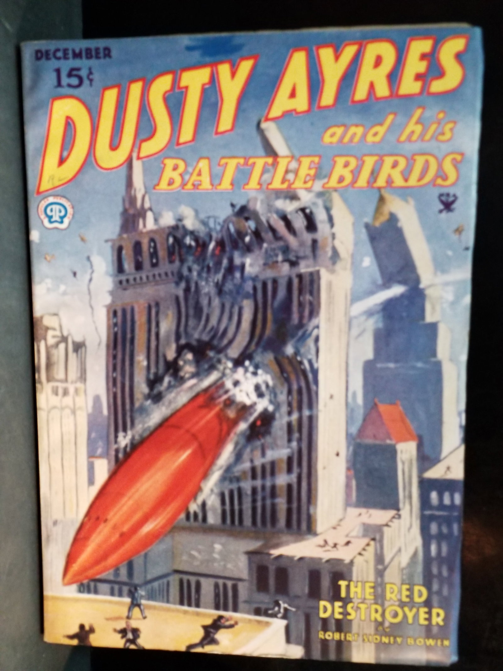 Dusty Ayres and His Battle Birds the Red Destroyer by Robert Sidney Bowen Rocket Ship SCI FI /VF+ (1 of 12)