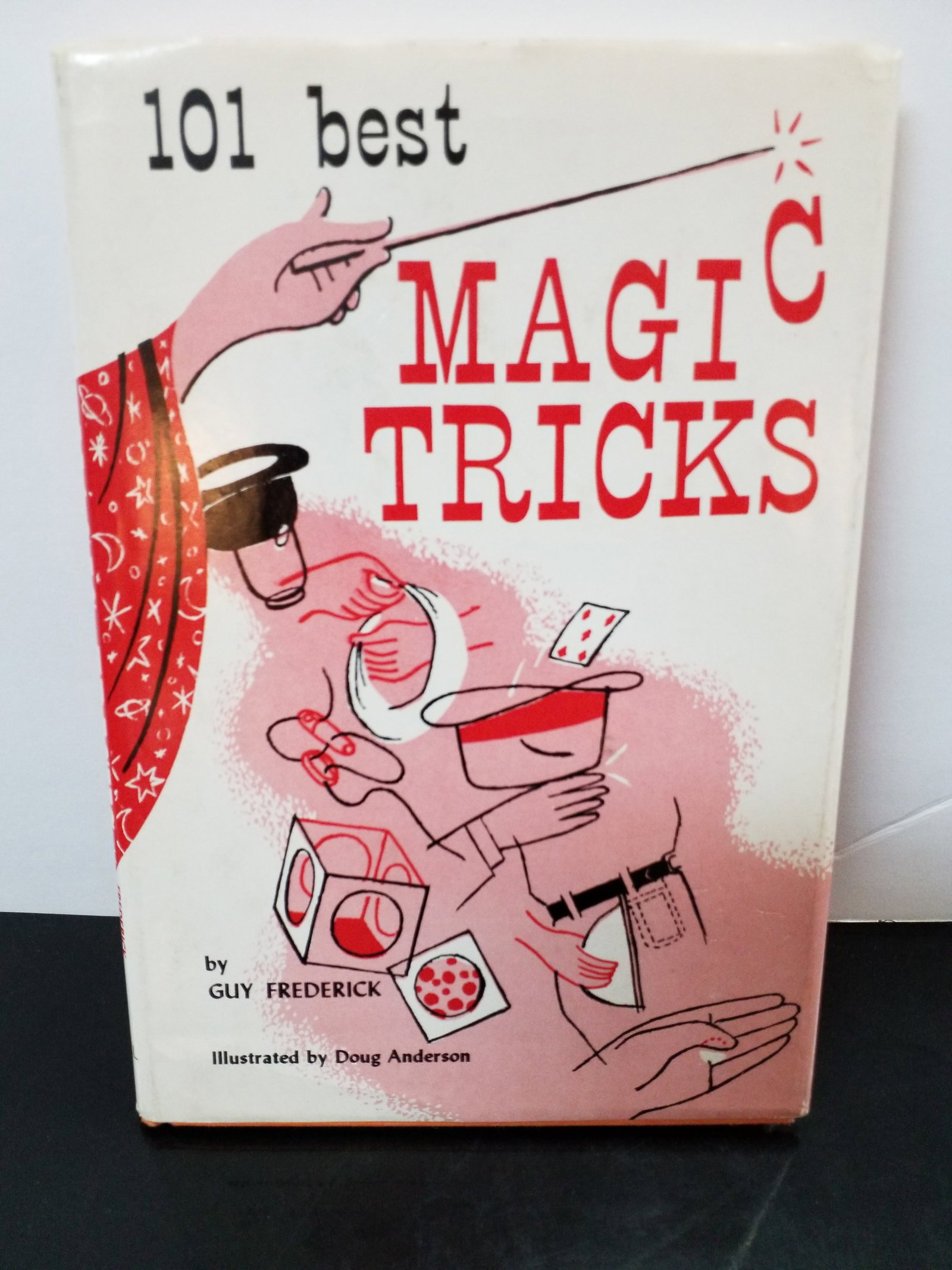 1956 , 1st ed. 101 Magic Tricks by Guy Frederick illustrated in jacket (1 of 6)