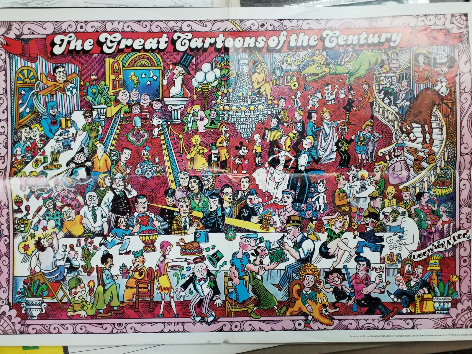 Super Great Cartoons of the Century Poster from 1973 (1 of 3)