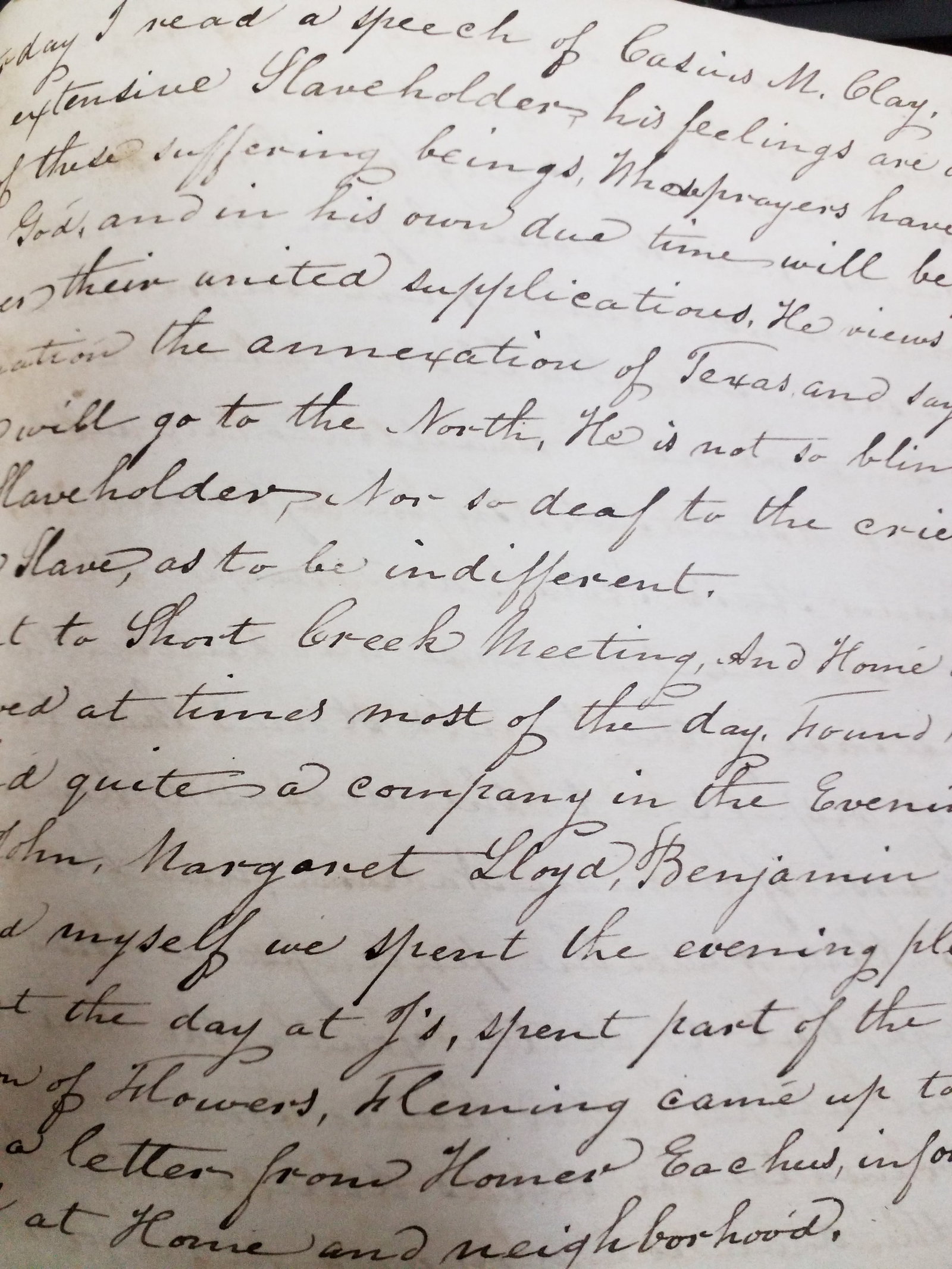 Travels in the West by Yarnall Hand written Rare Diary 1843-1844 Indians Slaves Deaf and Dumb (1 of 20)