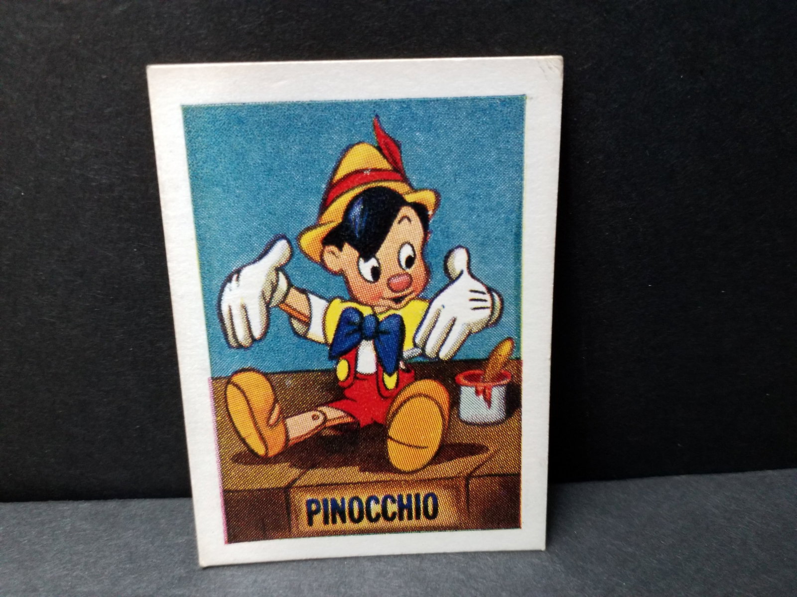 1955 Barratt Walt Disney Sweet Cigarettes Card Pinocchio VG-VG+ (1 of 2)