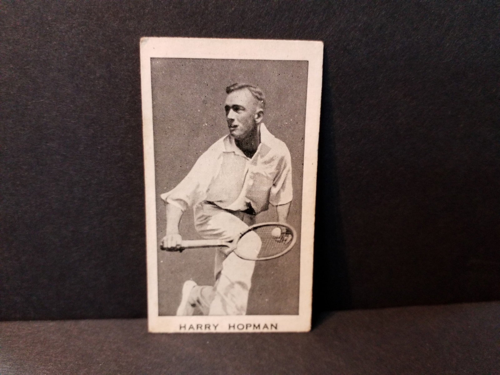 1932 Australian Sporting Celebrities Tobacco card Godfrey Phillips Harry Hopman Tennis Doubles Champ: Real Photo cigarette card ,Many Tobacco cards available. Please view pictures.
