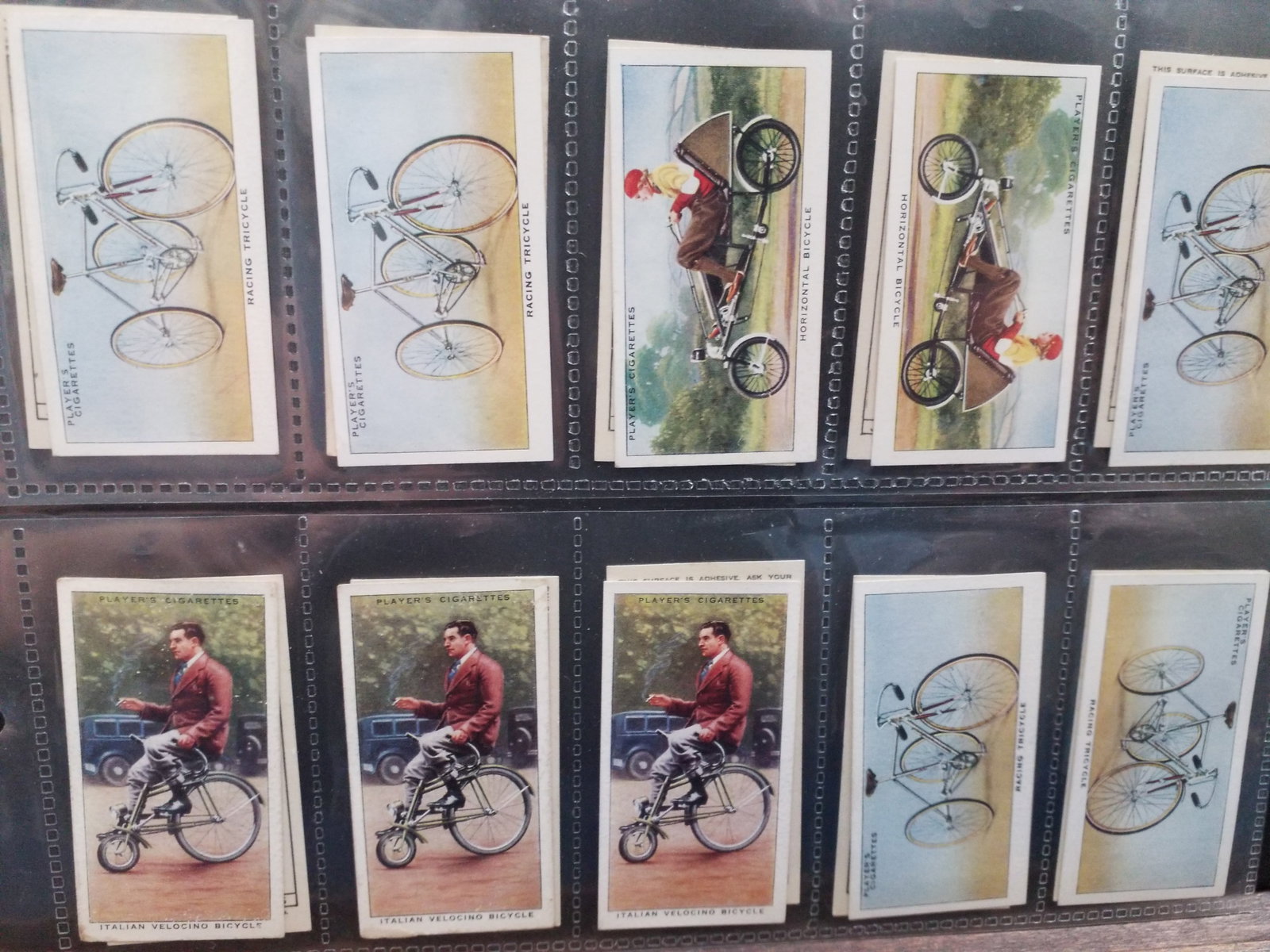 1939 Tobacco cards Large Lot of Approx 80 Cycling John Players Cigarette cards (1 of 8)