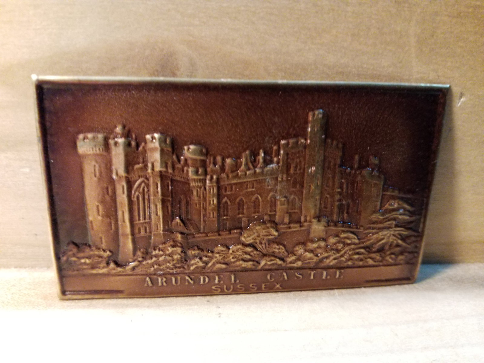 1934 Summit Tin Cigarette tobacco Cards Famous Buildings & Monuments Arundel Castle Sussex (1 of 2)