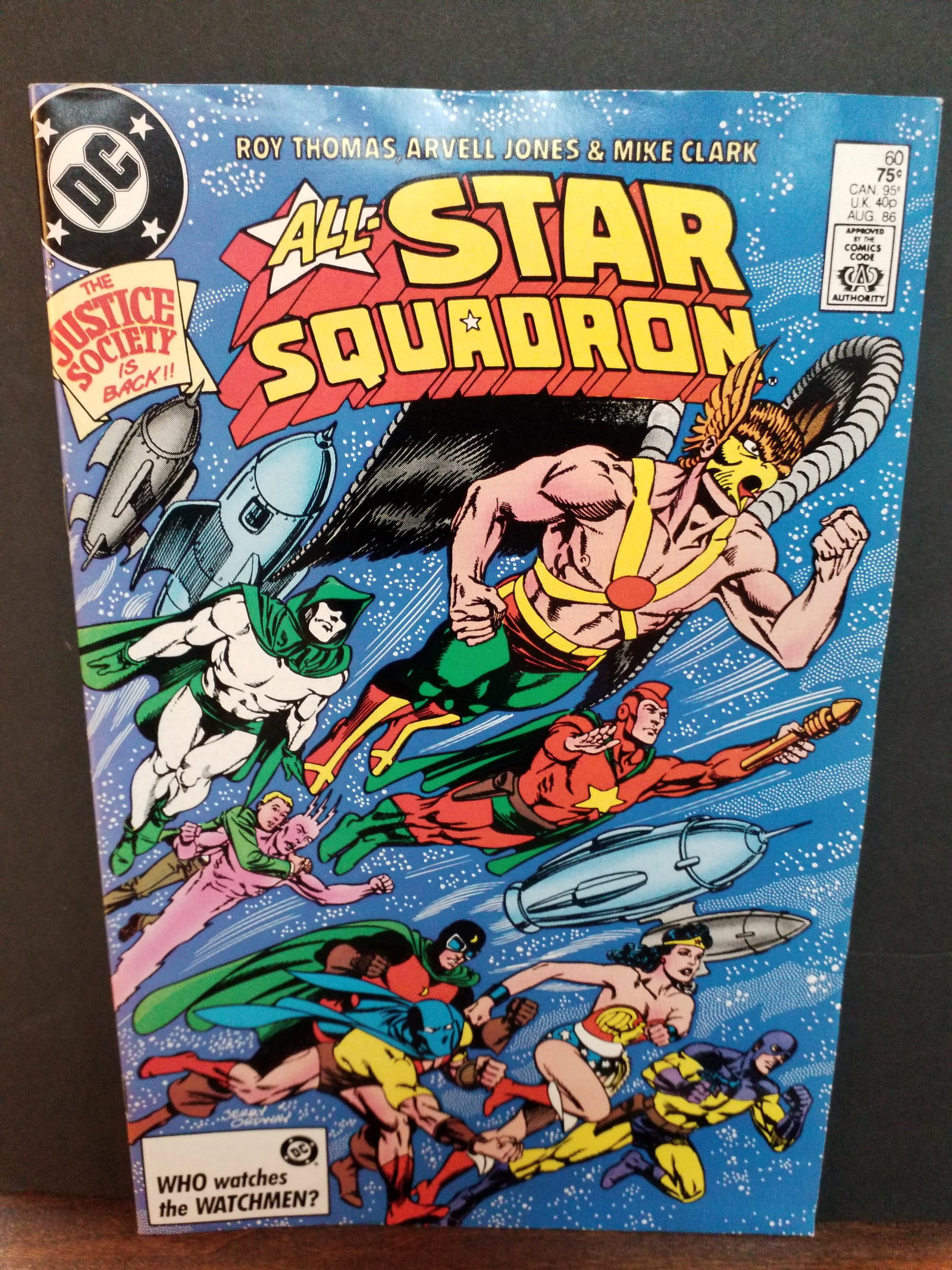 All-Star Squadron #60 Direct Market Edition ~ NEAR MINT NM ~ 1986 DC Comics NM: In exceptional condition. High Grade comic. Please view pictures.