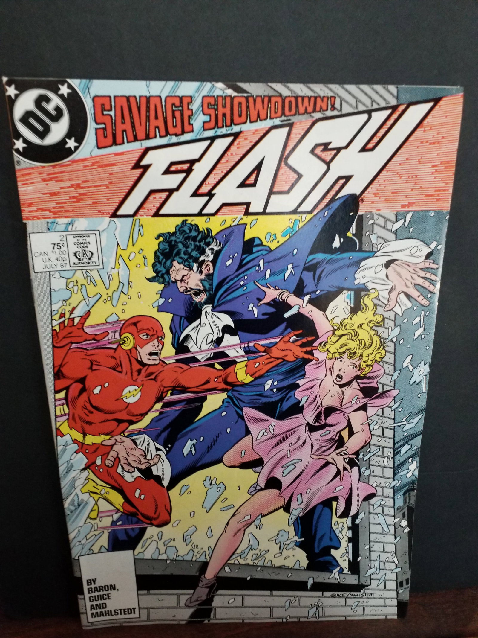 1987 FLASH #2 | 2ND APPEARANCE OF VANDAL SAVAGE CYBORG DC comics book VF: In exceptional condition. High Grade comic. please view pictures.