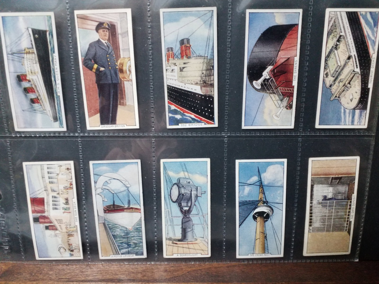 1936 WONDERS of QUEEN MARY Mars Bars Candy Confectionary COMPLETE 25 CARD SET (1 of 4)