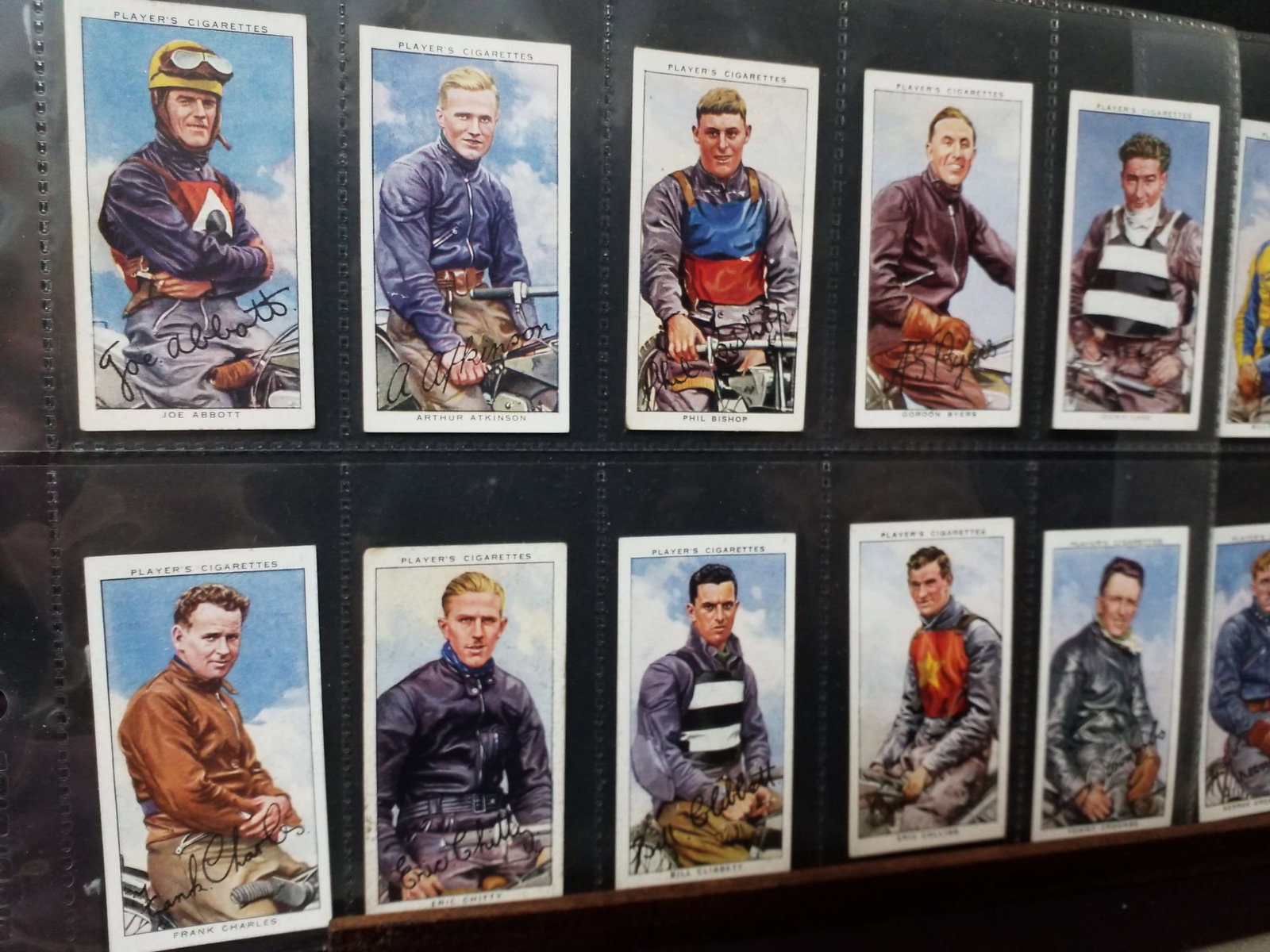 Tobacco cards Set 1937 John Player Speedway Riders Cigarette 50 cards set (1 of 6)