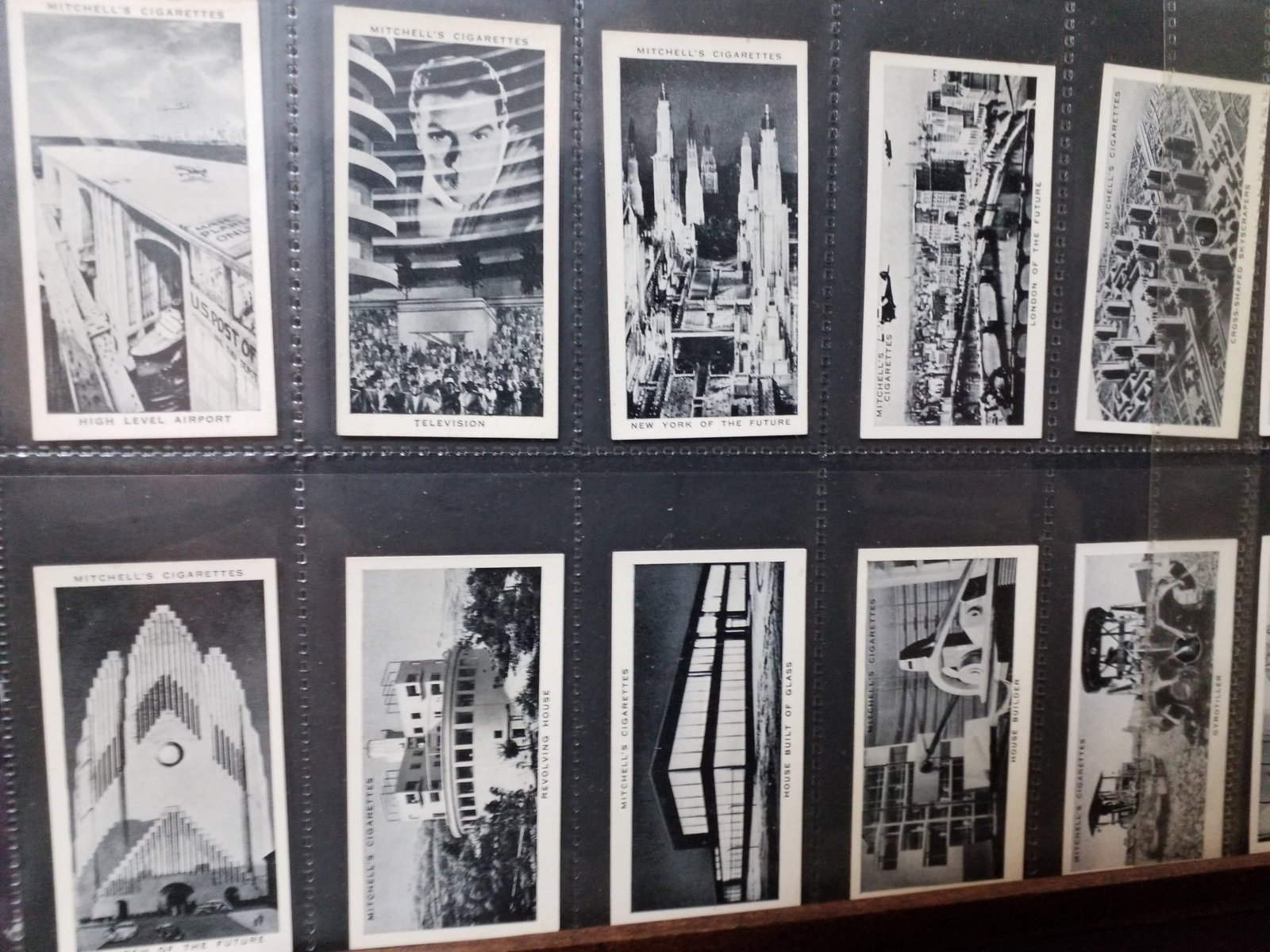 The World of Tomorrow 1936 Mitchell Cigarette Tobacco Cards Full Set Complete 50 cards set (1 of 8)