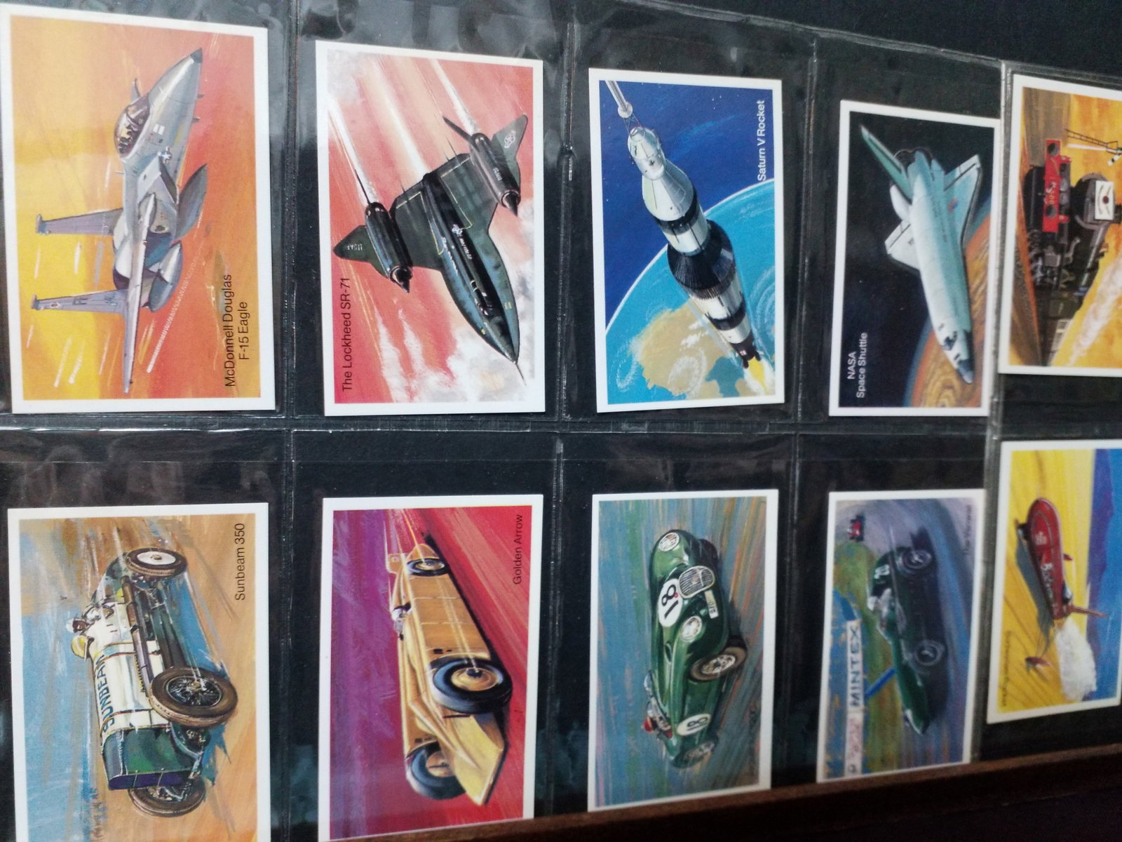 Will's Embassy Cigarette Cards Full Set of 36 - World Of Speed 1981 (1 of 5)
