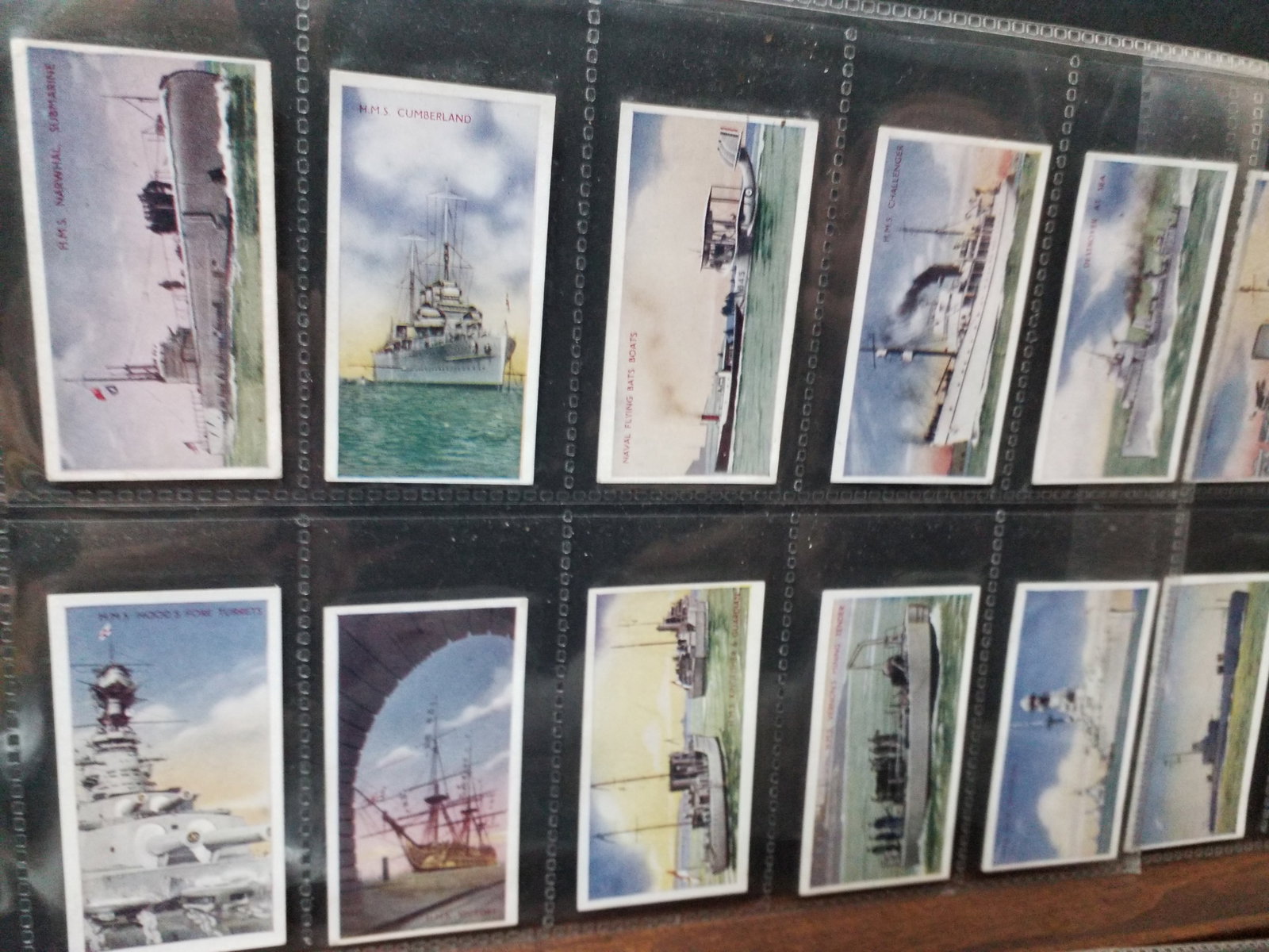 CIGARETTE CARDS Carreras Tobacco OUR NAVY (1937) (Complete Set of 50 (1 of 6)