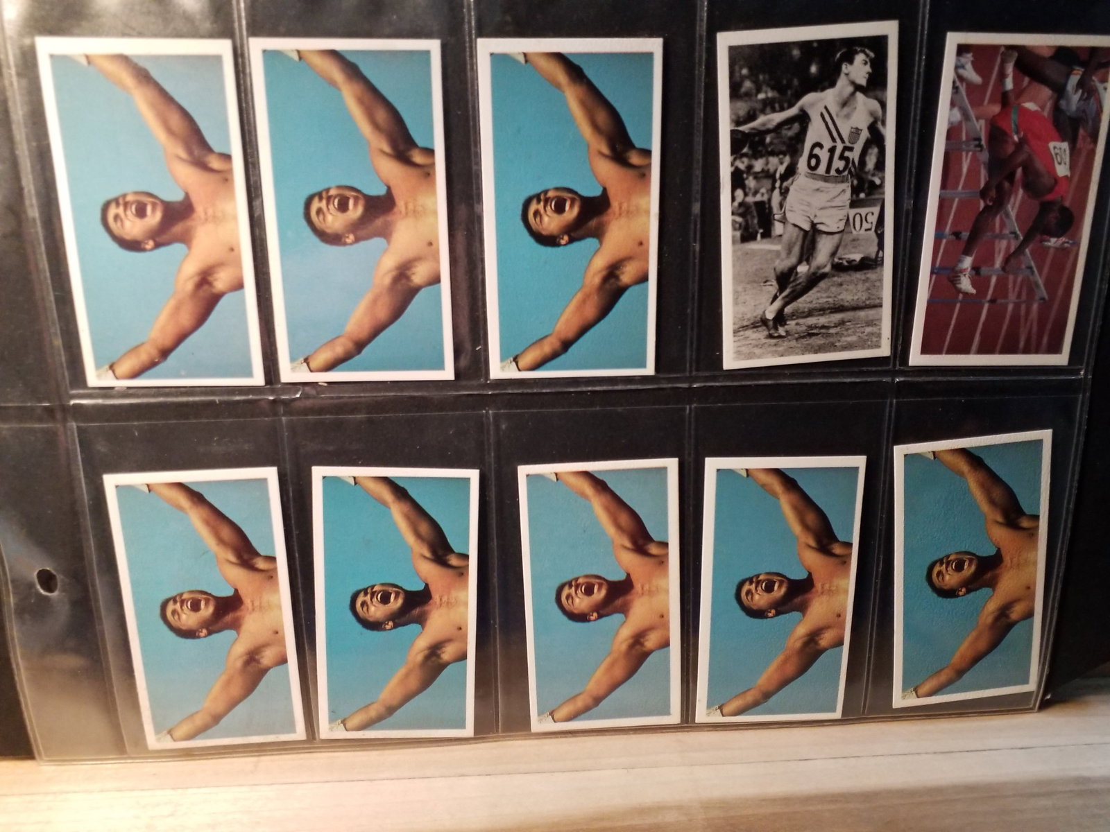 Rare Vintage Tea Cards lot of 100 Sports cards, Muhammed Ali Carl Lewis Jessie Owens etc. (1 of 8)