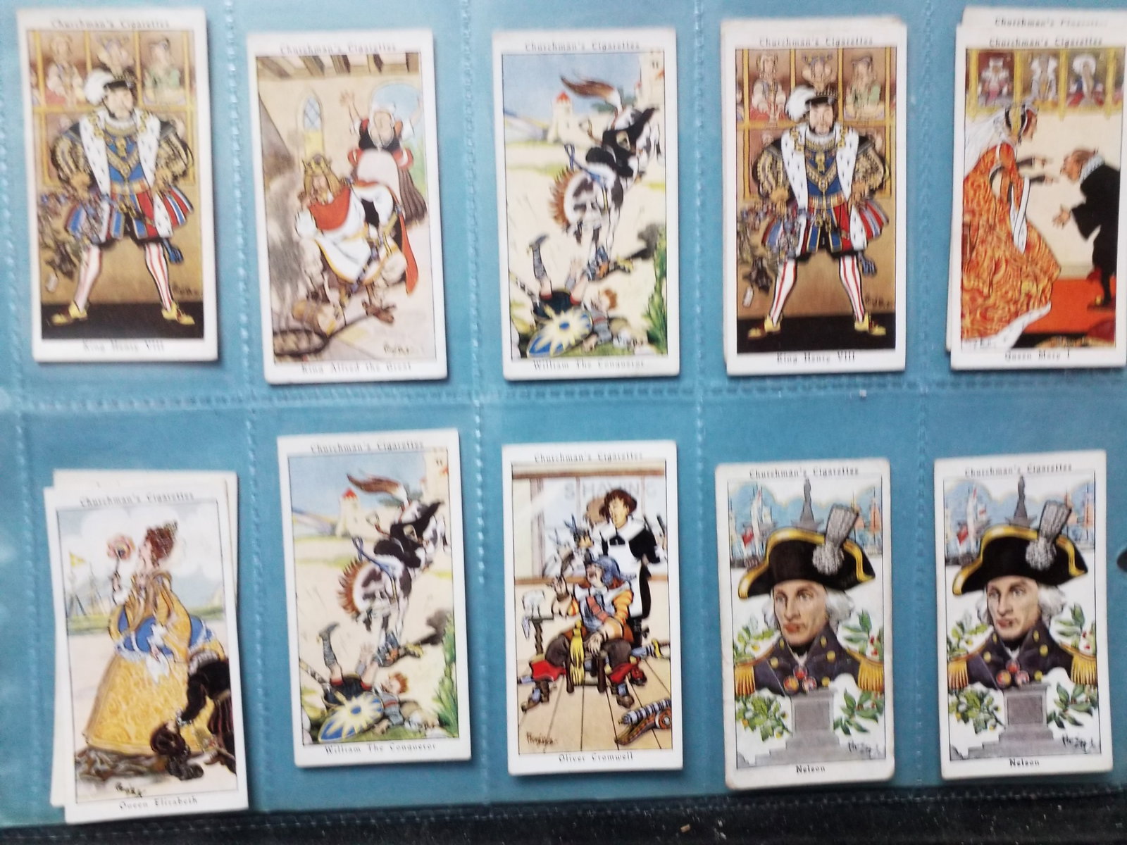 1937 Original Tobacco cards Part Set Howlers Churchman Cigarettes (1 of 5)