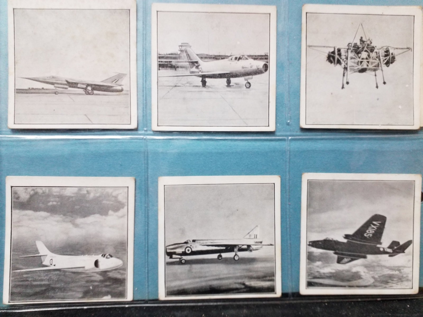1957 Barratt & Co. cigarette cards lot of 7 cards Modern Aircraft 1st series VG (1 of 2)